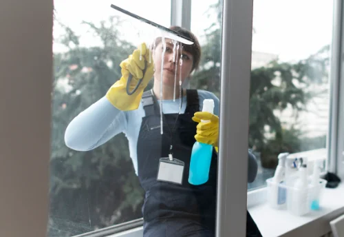 Nettoyage de vitres intérieures et extérieures à Guargualé